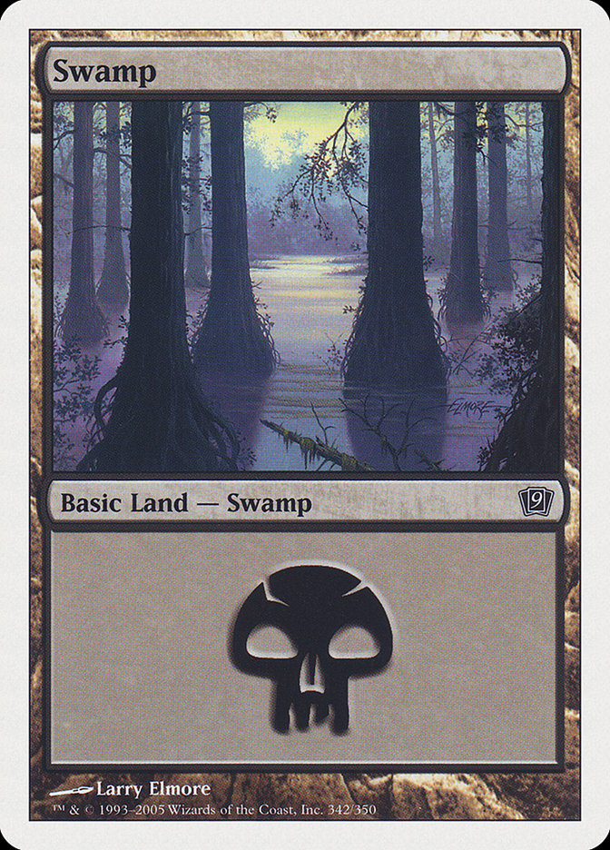 Swamp (342) [Ninth Edition] MTG Single Magic: The Gathering    | Red Claw Gaming