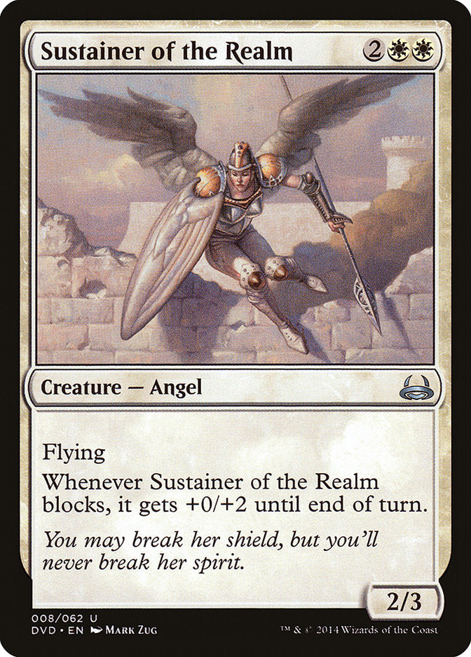 Sustainer of the Realm (Divine vs. Demonic) [Duel Decks Anthology] MTG Single Magic: The Gathering    | Red Claw Gaming