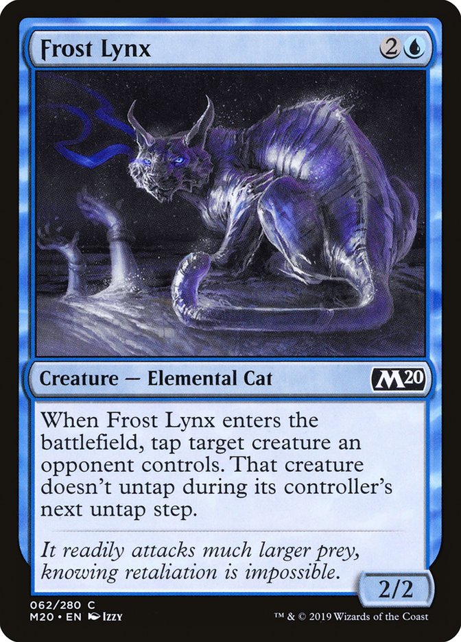 Frost Lynx [Core Set 2020] MTG Single Magic: The Gathering    | Red Claw Gaming