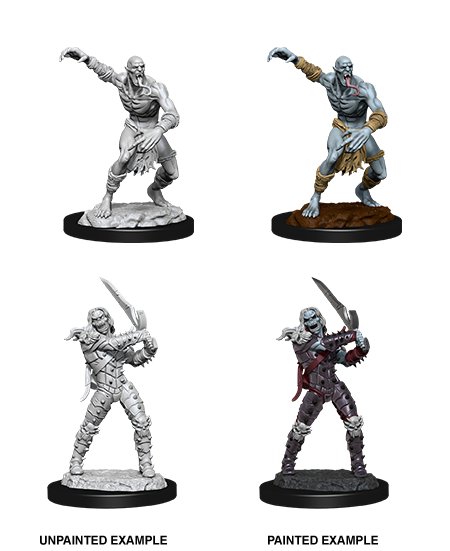 D&D Nolzur's Marvelous Miniatures: Wight & Ghast Minatures Wizkids Games    | Red Claw Gaming