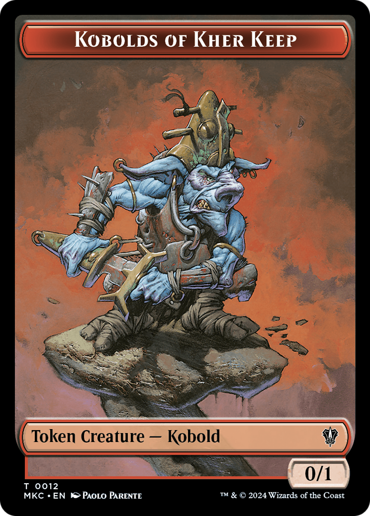 Soldier // Kobolds of Kher Keep Double-Sided Token [Murders at Karlov Manor Commander Tokens] MTG Single Magic: The Gathering    | Red Claw Gaming