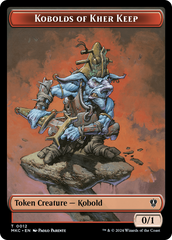 Soldier // Kobolds of Kher Keep Double-Sided Token [Murders at Karlov Manor Commander Tokens] MTG Single Magic: The Gathering    | Red Claw Gaming