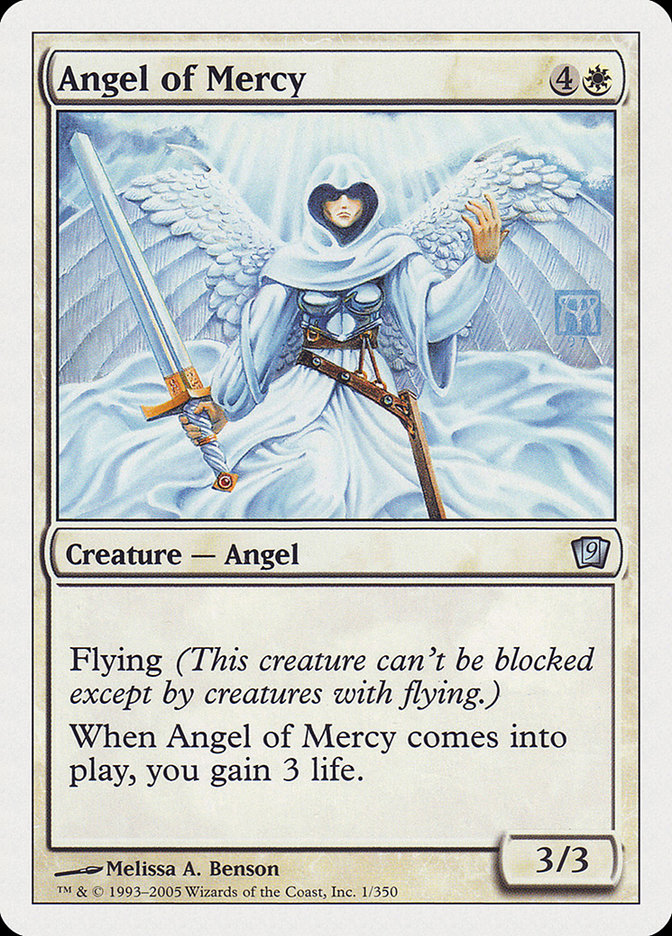 Angel of Mercy [Ninth Edition] MTG Single Magic: The Gathering    | Red Claw Gaming