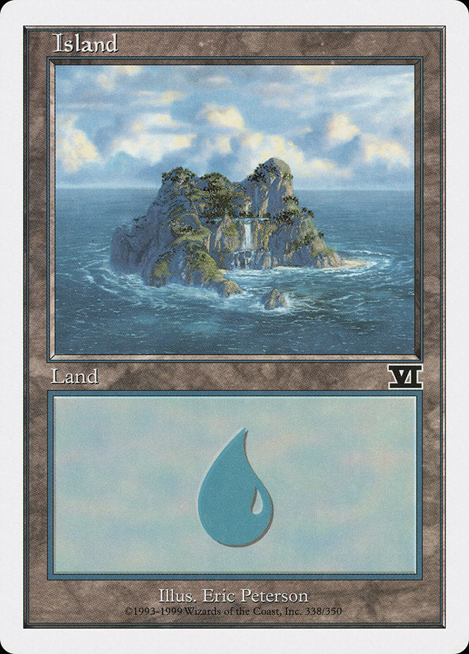 Island (338) [Classic Sixth Edition] MTG Single Magic: The Gathering    | Red Claw Gaming