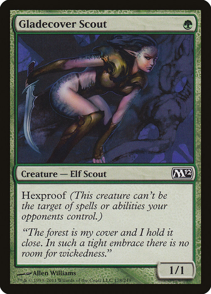 Gladecover Scout [Magic 2012] MTG Single Magic: The Gathering    | Red Claw Gaming
