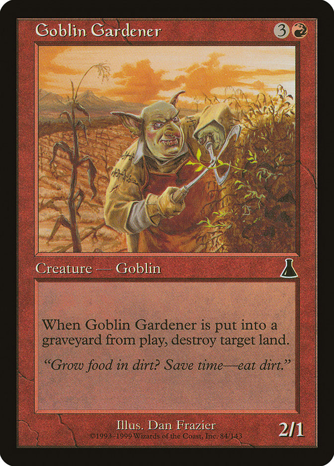 Goblin Gardener [Urza's Destiny] MTG Single Magic: The Gathering    | Red Claw Gaming