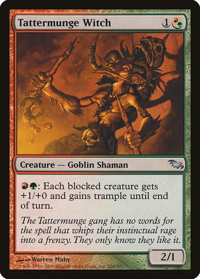 Tattermunge Witch [Shadowmoor] MTG Single Magic: The Gathering    | Red Claw Gaming