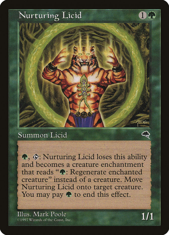 Nurturing Licid [Tempest] MTG Single Magic: The Gathering    | Red Claw Gaming