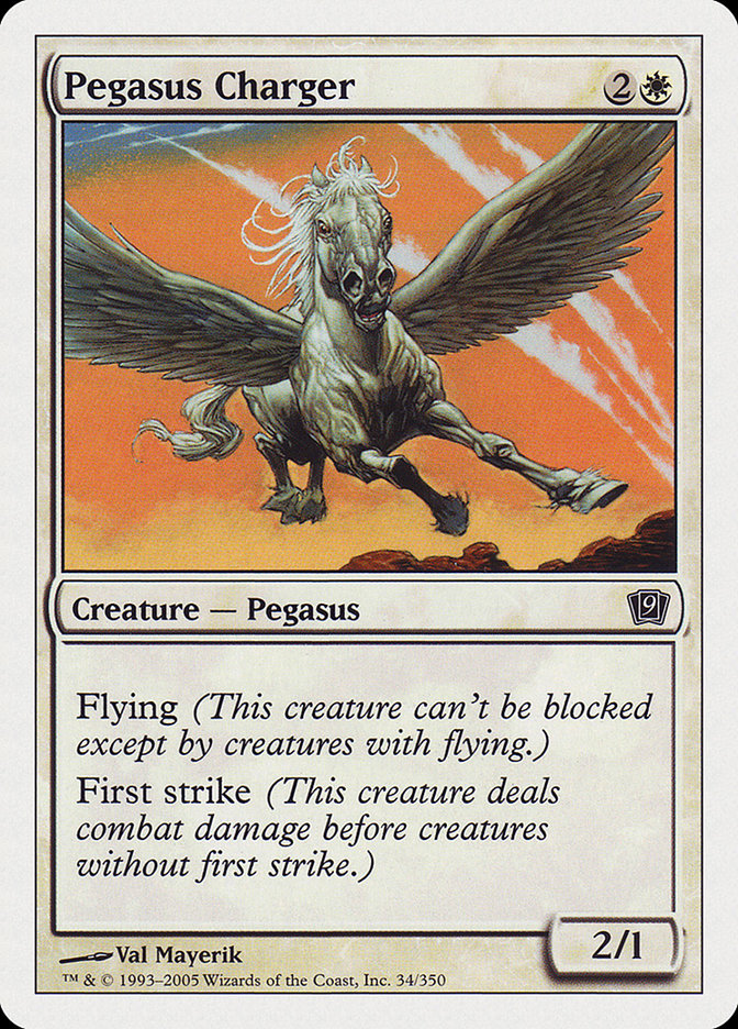 Pegasus Charger [Ninth Edition] MTG Single Magic: The Gathering    | Red Claw Gaming