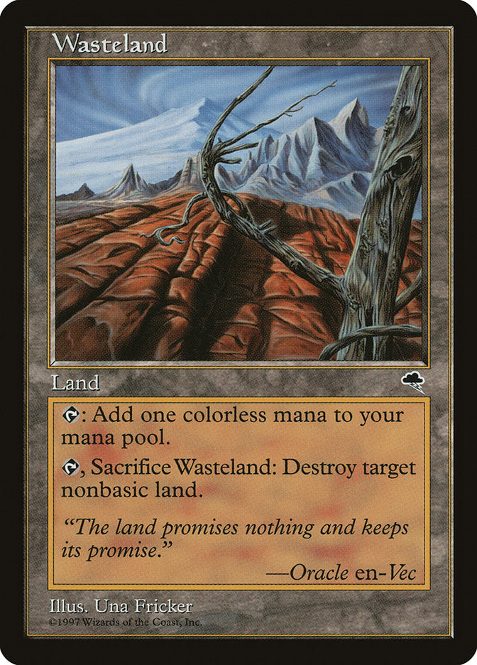 Wasteland [Tempest] MTG Single Magic: The Gathering    | Red Claw Gaming