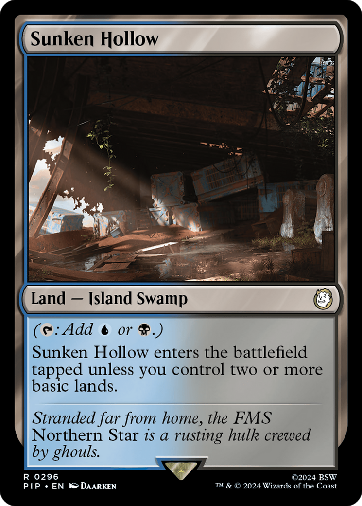 Sunken Hollow [Fallout] MTG Single Magic: The Gathering    | Red Claw Gaming