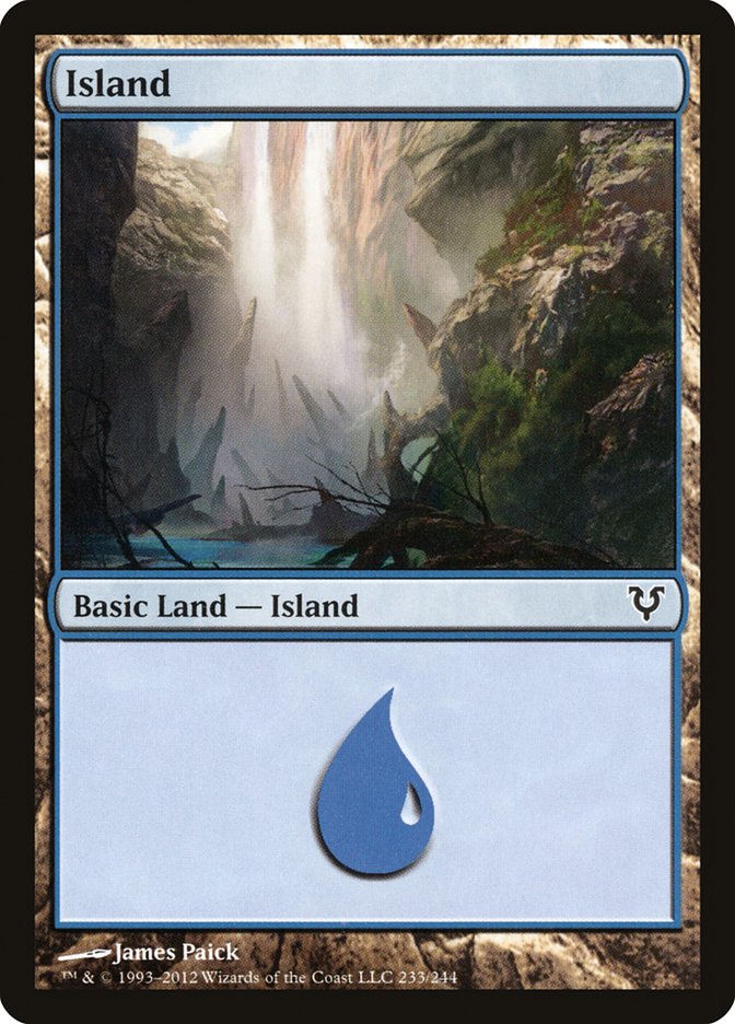 Island (233) [Avacyn Restored] MTG Single Magic: The Gathering    | Red Claw Gaming