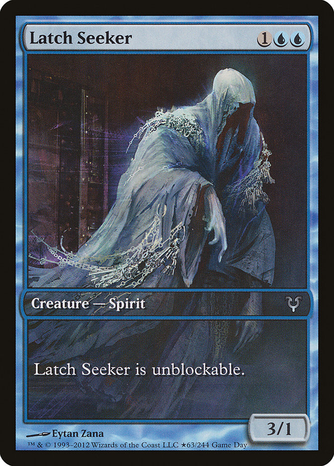 Latch Seeker (Game Day) [Avacyn Restored Promos] MTG Single Magic: The Gathering    | Red Claw Gaming