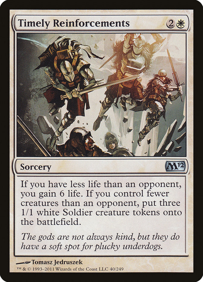 Timely Reinforcements [Magic 2012] MTG Single Magic: The Gathering    | Red Claw Gaming