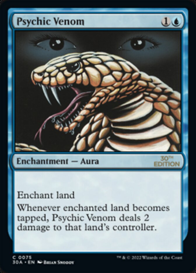 Psychic Venom [30th Anniversary Edition] MTG Single Magic: The Gathering    | Red Claw Gaming