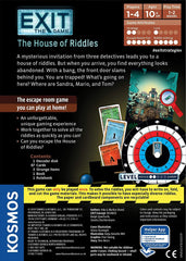 Exit: The House of Riddles Board Games Kosmos    | Red Claw Gaming