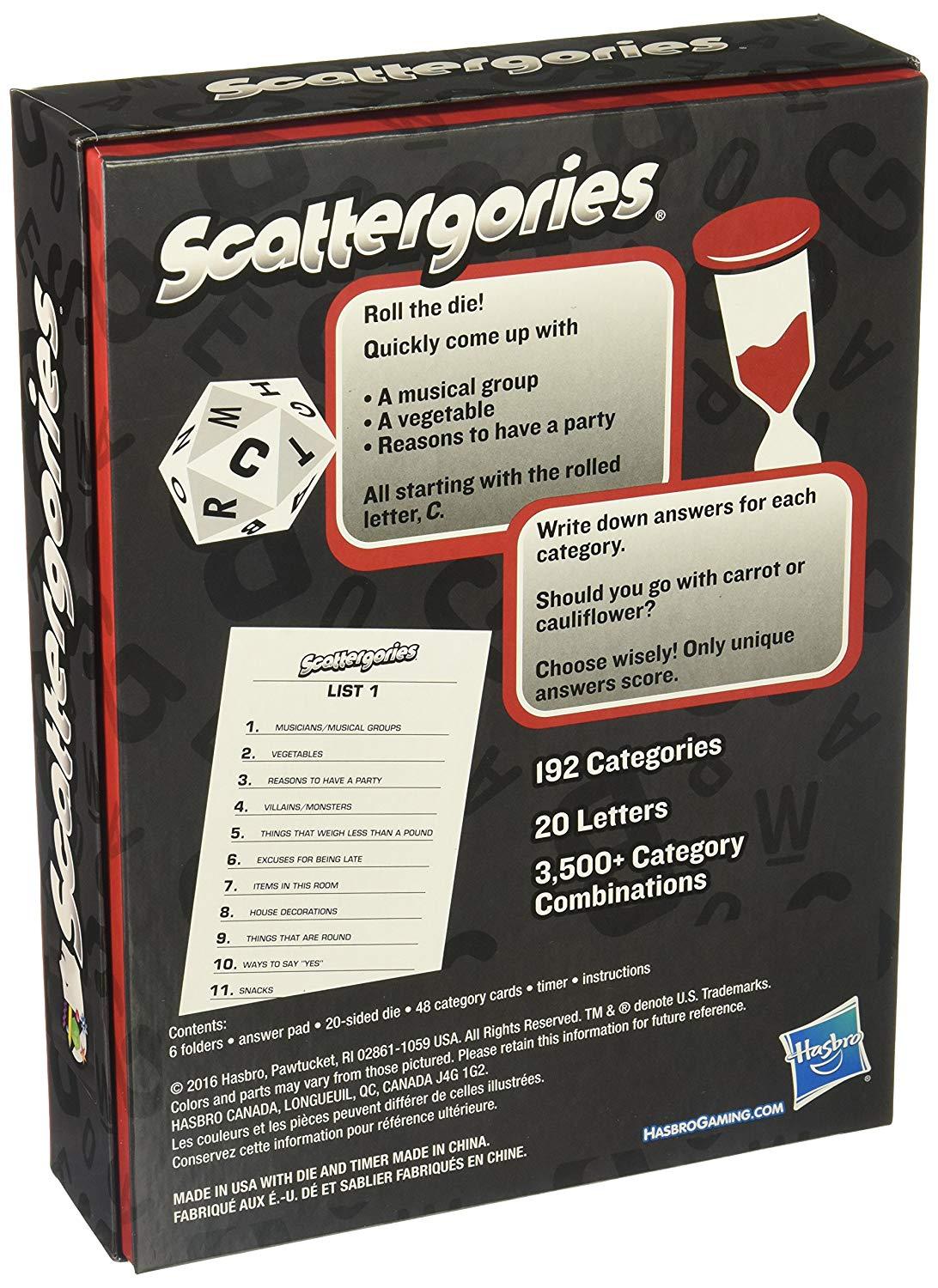 Scattergories Board Games Everest Wholesale    | Red Claw Gaming