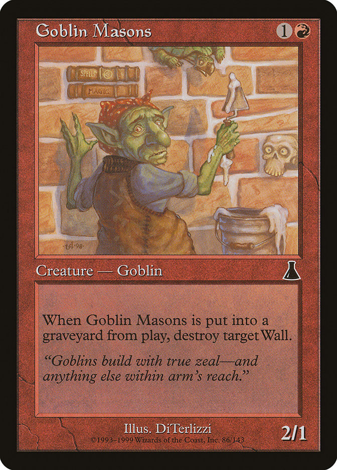 Goblin Masons [Urza's Destiny] MTG Single Magic: The Gathering    | Red Claw Gaming
