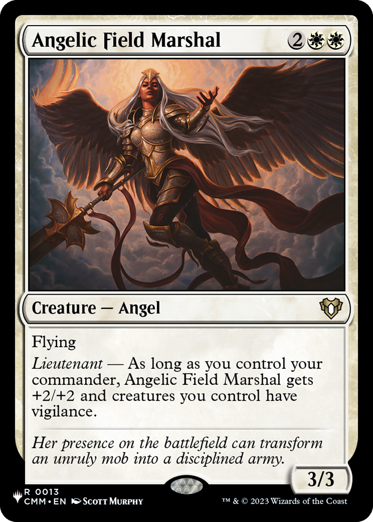 Angelic Field Marshal [Secret Lair: Angels] MTG Single Magic: The Gathering    | Red Claw Gaming