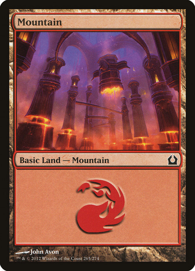 Mountain (265) [Return to Ravnica] MTG Single Magic: The Gathering    | Red Claw Gaming