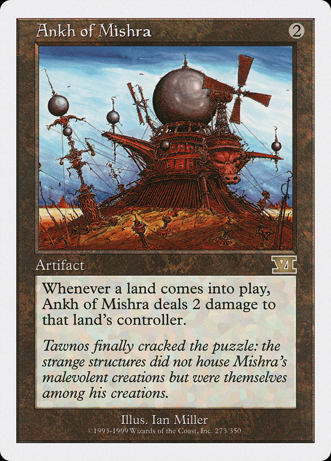 Ankh of Mishra [Classic Sixth Edition] MTG Single Magic: The Gathering    | Red Claw Gaming