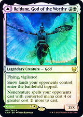 Reidane, God of the Worthy // Valkmira, Protector's Shield [Kaldheim Prerelease Promos] MTG Single Magic: The Gathering    | Red Claw Gaming