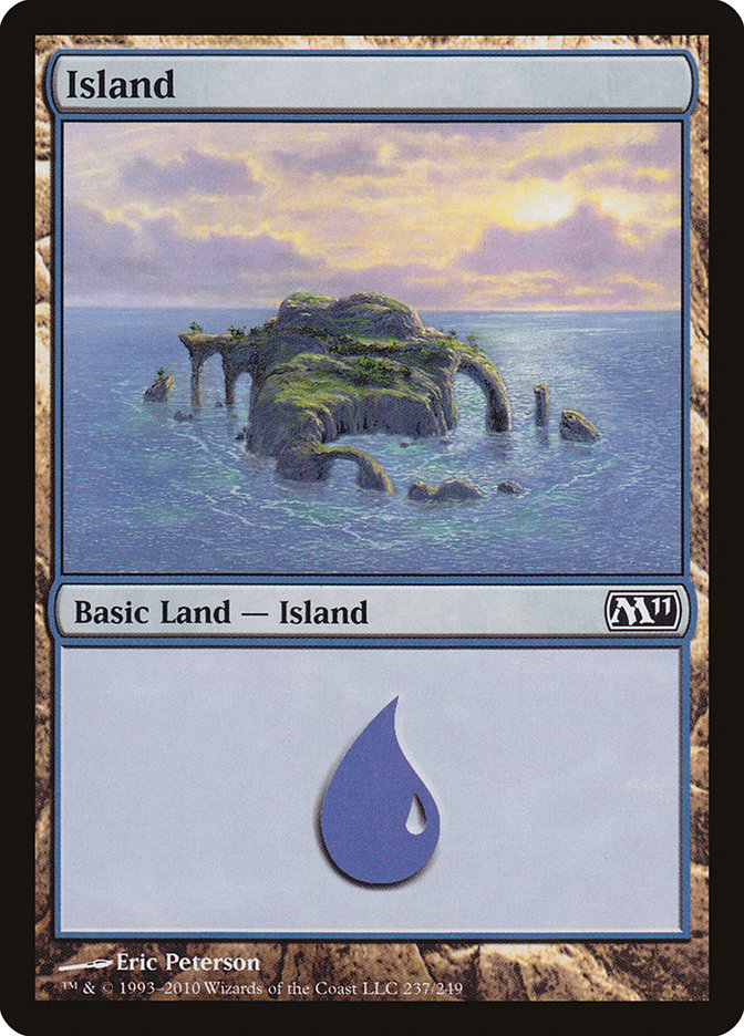 Island (237) [Magic 2011] MTG Single Magic: The Gathering    | Red Claw Gaming