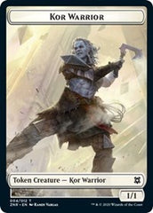 Kor Warrior // Plant Double-Sided Token [Zendikar Rising Tokens] MTG Single Magic: The Gathering    | Red Claw Gaming