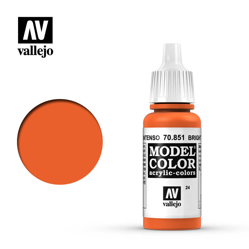 BRIGHT ORANGE (MC) Vallejo Model Color Vallejo    | Red Claw Gaming