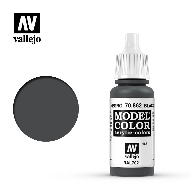 BLACK GREY (MC) Vallejo Model Color Vallejo    | Red Claw Gaming