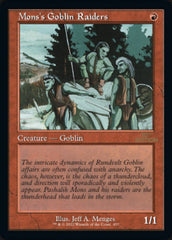 Mons's Goblin Raiders (Retro) [30th Anniversary Edition] MTG Single Magic: The Gathering    | Red Claw Gaming