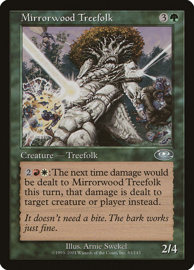 Mirrorwood Treefolk [Planeshift] MTG Single Magic: The Gathering    | Red Claw Gaming