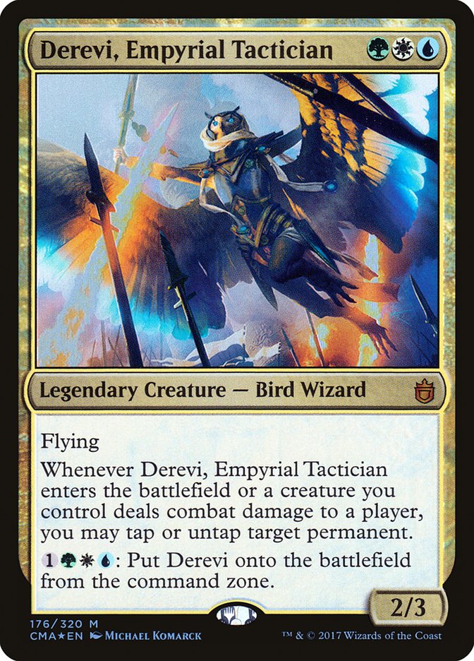 Derevi, Empyrial Tactician [Commander Anthology] MTG Single Magic: The Gathering    | Red Claw Gaming