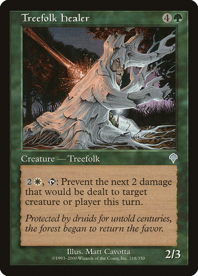 Treefolk Healer [Invasion] MTG Single Magic: The Gathering    | Red Claw Gaming