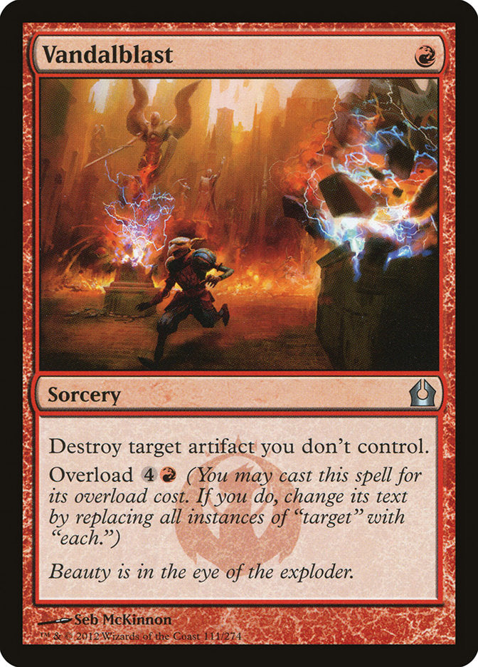 Vandalblast [Return to Ravnica] MTG Single Magic: The Gathering    | Red Claw Gaming