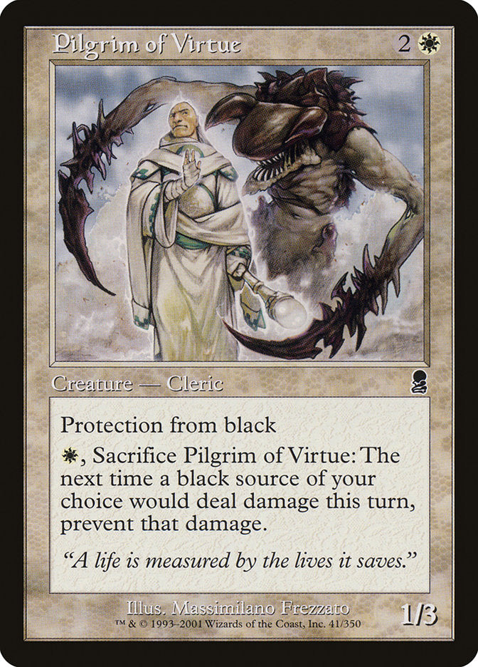 Pilgrim of Virtue [Odyssey] MTG Single Magic: The Gathering    | Red Claw Gaming