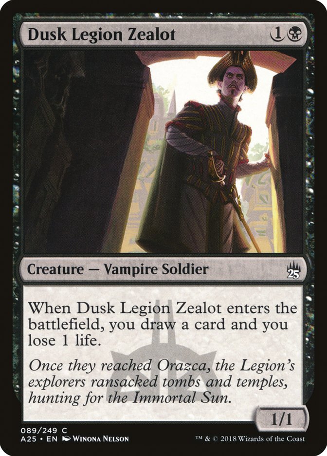 Dusk Legion Zealot [Masters 25] MTG Single Magic: The Gathering    | Red Claw Gaming