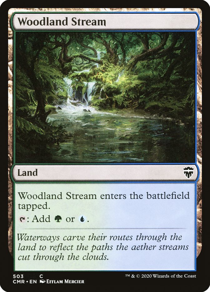 Woodland Stream [Commander Legends] MTG Single Magic: The Gathering    | Red Claw Gaming