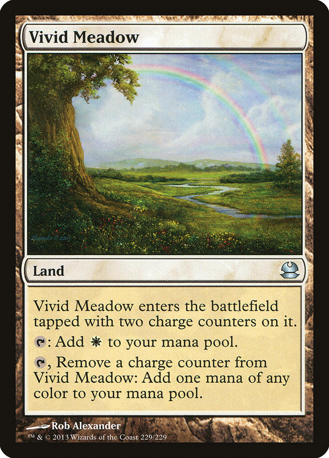 Vivid Meadow [Modern Masters] MTG Single Magic: The Gathering    | Red Claw Gaming