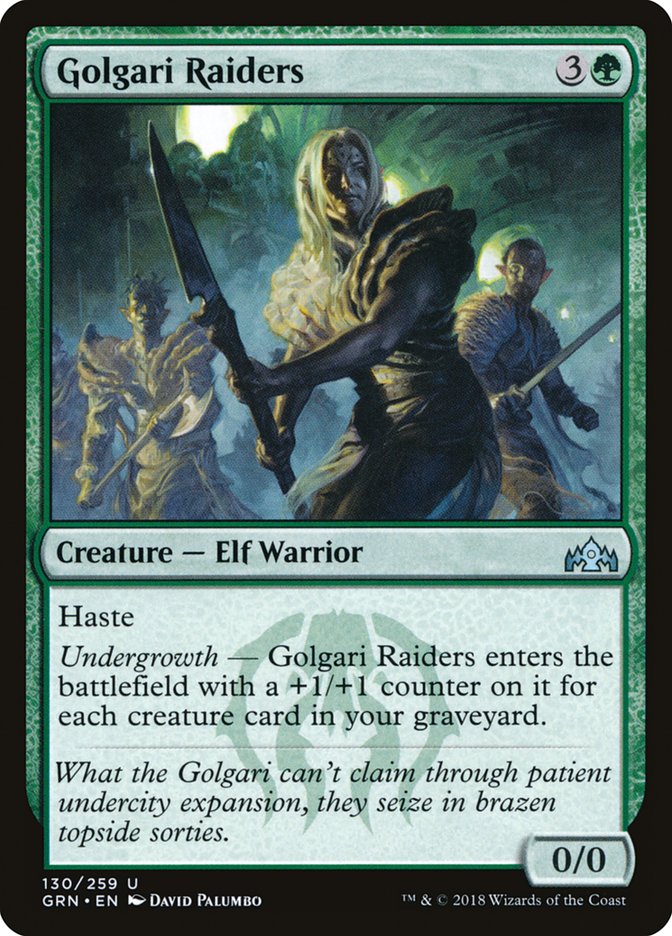 Golgari Raiders [Guilds of Ravnica] MTG Single Magic: The Gathering    | Red Claw Gaming