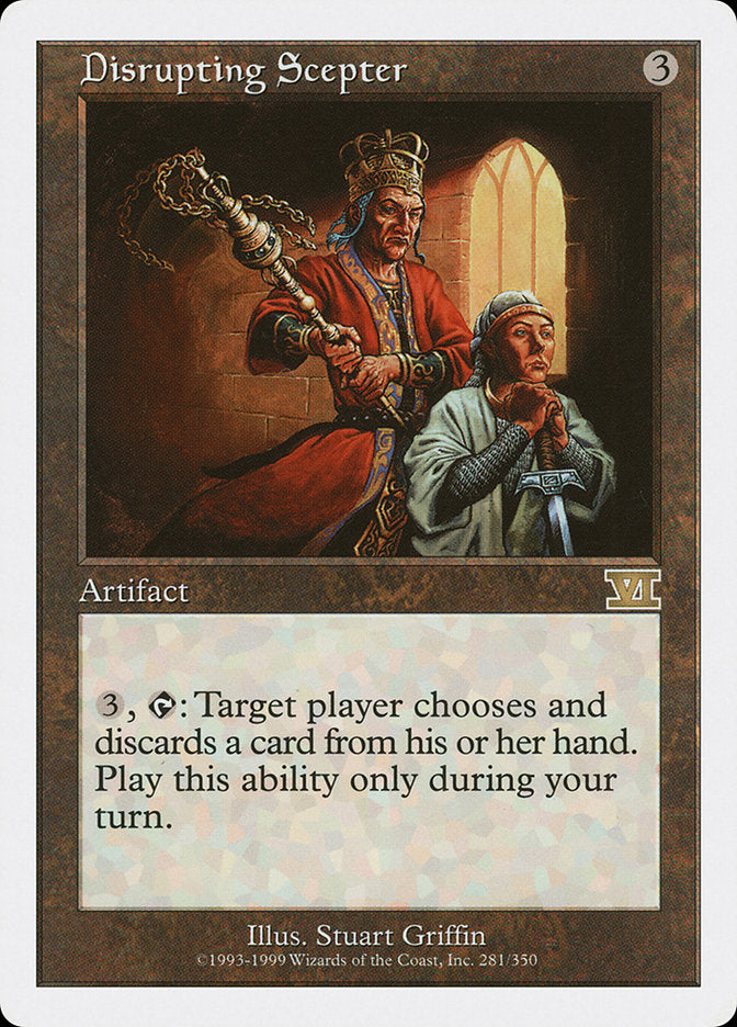 Disrupting Scepter [Classic Sixth Edition] MTG Single Magic: The Gathering    | Red Claw Gaming