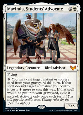 Mavinda, Students' Advocate [Strixhaven: School of Mages] MTG Single Magic: The Gathering    | Red Claw Gaming