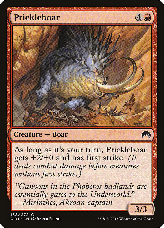 Prickleboar [Magic Origins] MTG Single Magic: The Gathering    | Red Claw Gaming