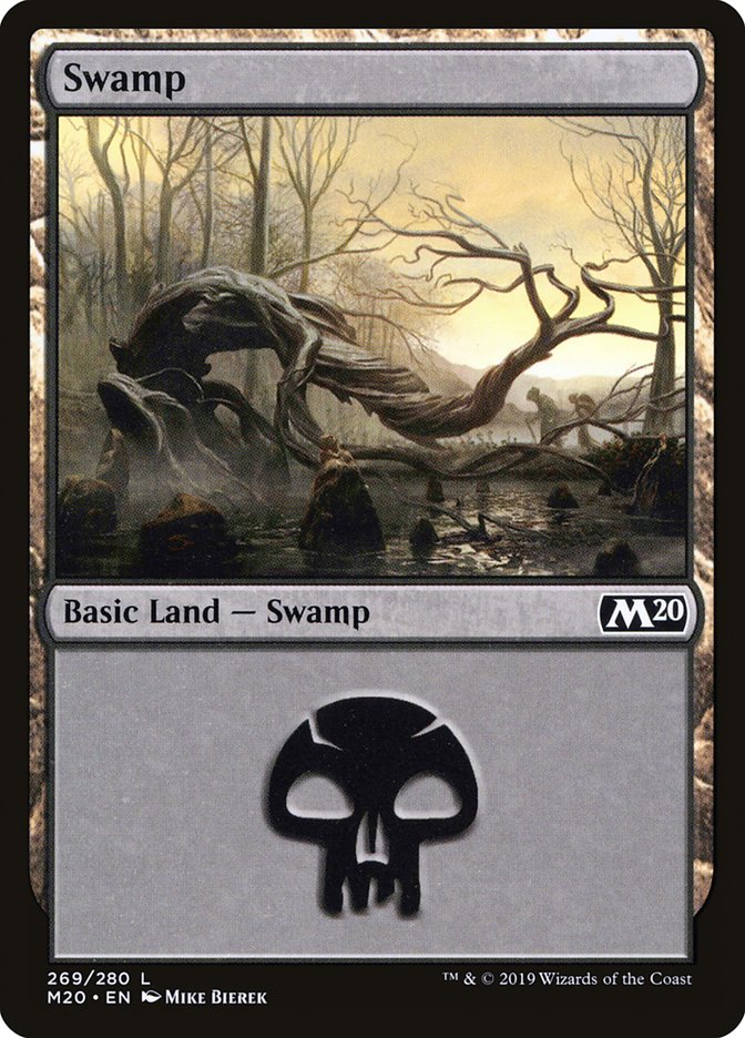 Swamp (269) [Core Set 2020] MTG Single Magic: The Gathering    | Red Claw Gaming