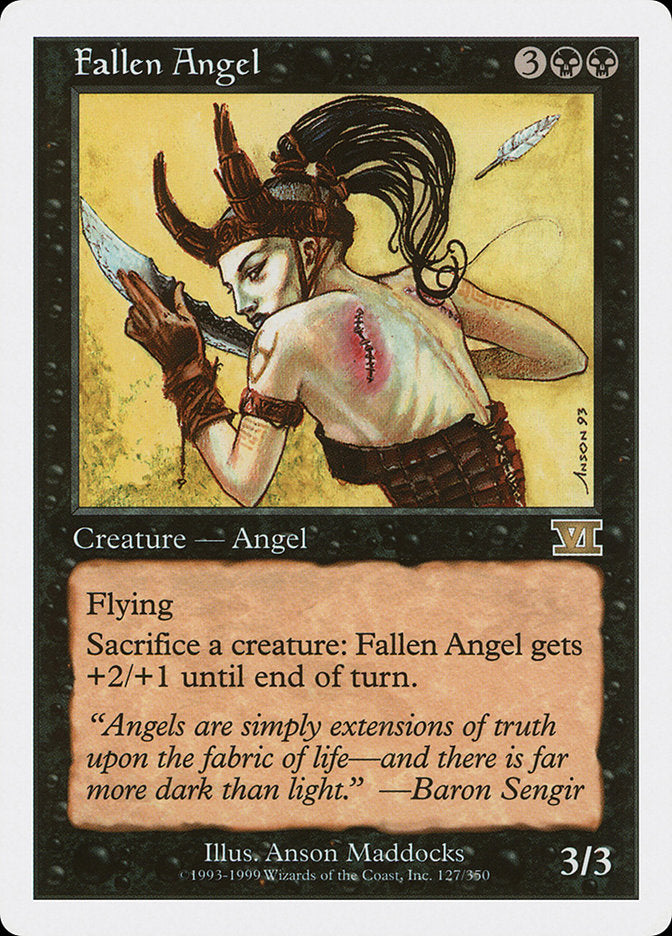 Fallen Angel [Classic Sixth Edition] MTG Single Magic: The Gathering    | Red Claw Gaming