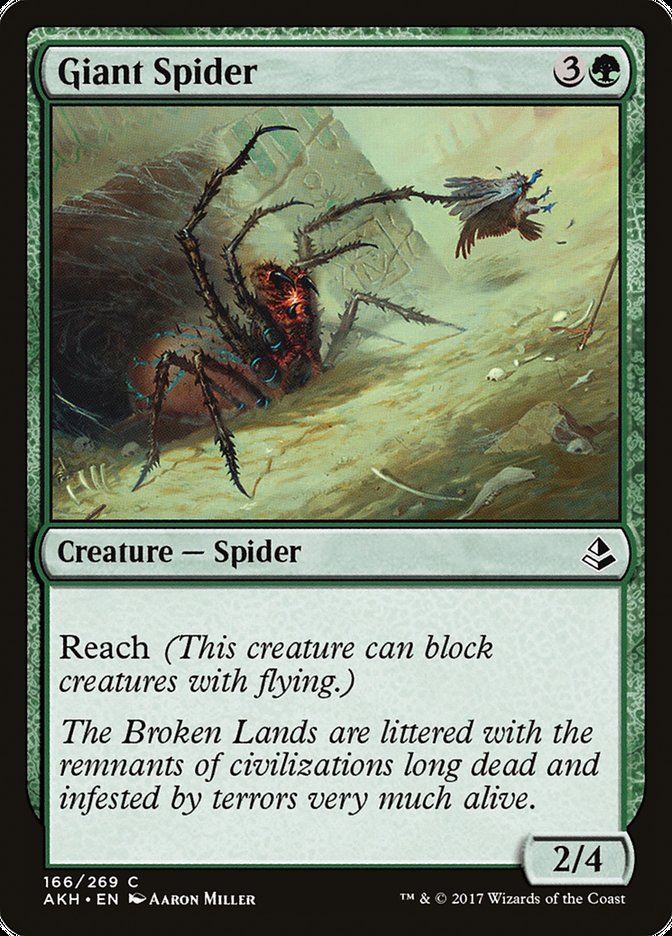 Giant Spider [Amonkhet] MTG Single Magic: The Gathering    | Red Claw Gaming