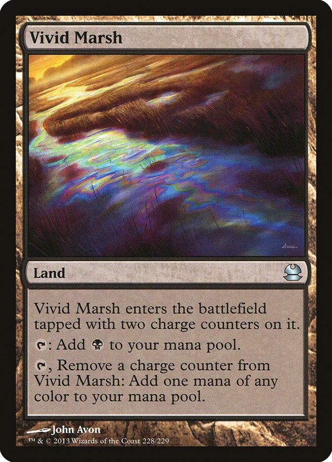 Vivid Marsh [Modern Masters] MTG Single Magic: The Gathering    | Red Claw Gaming