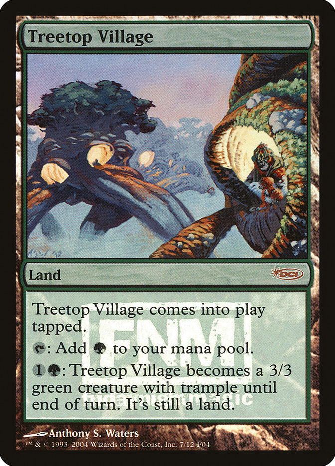 Treetop Village [Friday Night Magic 2004] MTG Single Magic: The Gathering    | Red Claw Gaming