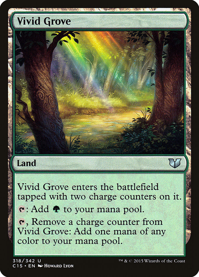 Vivid Grove [Commander 2015] MTG Single Magic: The Gathering    | Red Claw Gaming