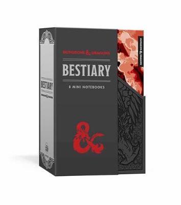 Dungeons and Dragons Bestiary Notebook Set : 8 Mini Notebooks D&D Book Wizards of the Coast    | Red Claw Gaming